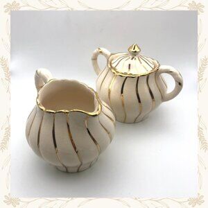 Arthur Wood England Porcelain Cream & Sugar Set